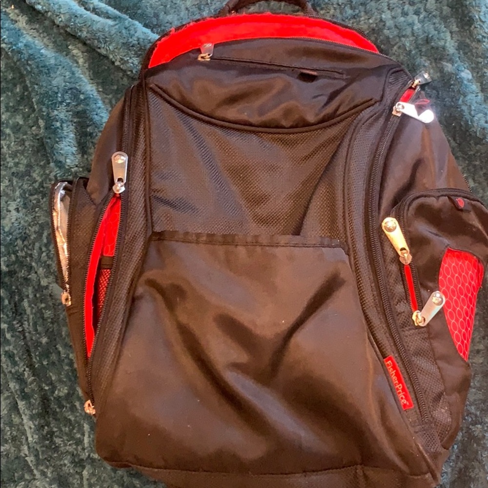 Fisher price backpack diaper bag